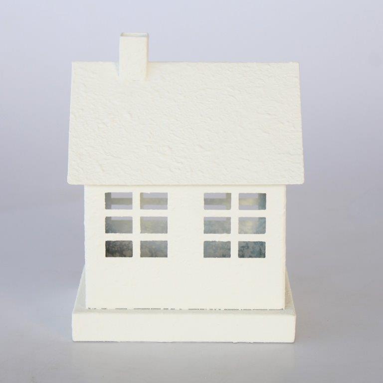 Small Metal Battery Operated House